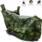 Aamaya Store Green Two Wheeler Cover For Yamaha Aerox 155 Maxi Bs6