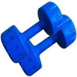 SBR Sports 3KG DUMBBELL SET (3KG+3KG=6KG TOTAL) PVC COAED DUMBBELL SET FOR MEN AND WOMEN Fixed Weight Dumbbell (6 kg)