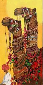 Tulip N Turtle Color 99 Camel Diy Acrylic Paint By Number Kit For Adults Kids Beginner