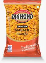 Diamond Sing - Masala Peanuts | Roasted Spicy Mungfali | Kutchi Dabeli Singdana | Vacuum Packed | 750 Gms (Pack Of 5 x 150 Gms Each)