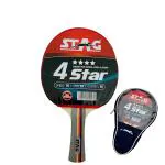 Stag 4 Star Table Tennis Racquet (Multicolor)