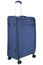 Nasher Miles Blue Polyester Equator Soft Sided Trolley Bag 1 Pc 57cm
