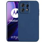 Knotyy Back Cover for Motorola Edge 50 Pro  (Blue, Flexible, Silicon, Pack of: 1)
