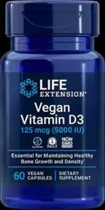Life Extension VEGAN VITAMIN D 125 MCG (5000IU)