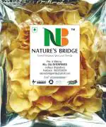 Nature's Bridge Potato Chips | Aloo Chips | Raw Potato Fryums (Crunchy, Thin & Tasty) | Dry potato Chips | Ready to Fry Potato Chips for snacks and farahal , Aalu Ke kacche , Homemade Dry Kacchi Potato Chips, Aalo Papadi Fryums - 200 gm