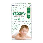 Teddyy Easy Extra Large (XL) Size - 44 diapers| Pack of 1 |(15-25 kg)Baby Diaper Pants Upto 10hrs Protection, Anti bacterial, Anti Rash