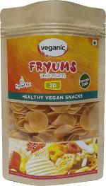 Veganic Masala Aloo Chips | Ready to Fry Potato Chips with Tastemaker | Fry Or Microwave | 350 gm