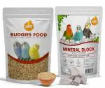 Boltz Combo Of Budgies Food 1.2 Kg And Mineral Block 250 gm