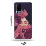 Tweakymod Printed Shy Girl Back Cover For Vivo X50 Pro