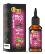 Jamaican Black Castor Oil with Brahmi & Amalaki Oil (237 Ml), With Traditional & Typical Handmade Roasted Castor Beans I Richness in Nutrient I Reduces Graying Of Hair