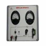 BTC INSTRUMENTS OHMS LAW APPARATUS With Power Supply
