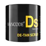 MAN CODE De Ten Scrub For Men 100gm | for Soft & Smooth Skin | Removes Tan Blackheads and Dirt | Suitable For all Skin Type | Pack Of 1
