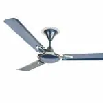Halonix Bliss 1200mm Decorative Anti-Dust Anti-Rust High Speed 400 RPM Ceiling Fan, Metallic Blue