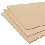 NEZIKA 3mm Pack of 3 Blank 24In x 24In Pine MDF Board Sheets for Art and Craft, Thick Hard Board Craft Sheet (24 Inch x 24 Inch x 3 MM)