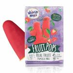Whip Up Magic DIY Strawberry Fruit Pops [ Real Fruit Popsicle Mix | No Artificial Colors]