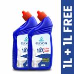ELLYON Advanced Disinfectant Toilet Cleaner 1 L (Buy 1 Get 1 Free)
