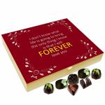 Chocholik Gift Box - Only Thing I Know is I Will Love You Forever Chocolate Box - 20pc