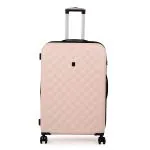 it luggage Fashionista Advant-1646A ABS Hardsided Suitcase Expandable 8 Wheel Trolley Pink-Large-78 cm