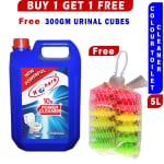 BUY NOHARA PREMIUM TOILET CLEANER 5L GET URINAL CUBES FREE
