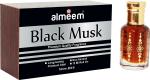Almeem Black Musk Floral Attar for Men and Women, 12 ml