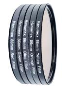 Stookin HAN_86mmColorkit 5 Color Set Lens Accessory Kit For DSLR Cameras