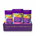 ADORKY Real Fruit Gummies For Kids & Adults, Natural Fruit Gummy For Gift (36pcs) Jelly Candy - Mango, No-Added Sugar, Vegan, No Preservatives (Mango, Pack of 3)