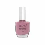 Clamy Cool Pink 17 Long Lasting Liquid Steadfast Glossy Nail Polish - 14 ml