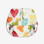 SuperBottoms Newborn Size Washable & Reusable Cloth diaper - Baby Hearts