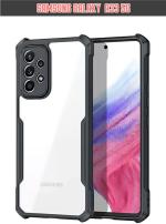 XOVO Back Cover for Samsung Galaxy A33 5G (Transparent, Dual Protection, Pack of 1)