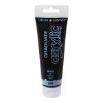 Faber Castell Rowney Black Graduate Acrylic Colour Paint Tube