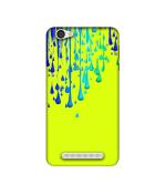 Casotec Neon Paint Design Printed Silicon Soft TPU Back Case Cover for Relince LYF Flame 1