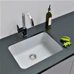 Carysil Original SCHOCK German Engineered Technology Quartz Q 320 Single Bowl Kitchen Sink - (Arena, 24x18)