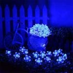 NSCC 42 Flower LED Silicon Curtain String Window Festival Lights for Home Decoration Series