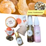 Ekoham FRANKINCENSE ESSENTIAL OIL Skin Care Combo Kit-Body Polishing & Relaxing Spa