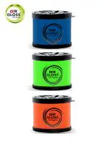 Air Gloss Exclusive Gel Car Perfume Colour Gel Air Freshener | Combo Of 3 Unique Flavours - Passion, Squash & Pine-Orange | Pack of 3 (100 x 3 = 300 Gm)