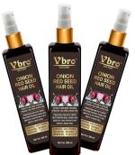 Vbroskincare new Red Onion Oil & Black Seed Oil Onion Oil for Hair Growth & Hair Fall Control Onion Black Seed 600mL Hair Oil 3pack