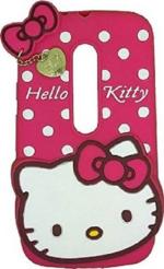 Mcase Pink Rubber Back Cover For Motorola Moto G 3rd Generation (Model - 23077)