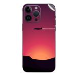 GADGETSWRAP Printed Vinyl Skin Sticker for iPhone 15 Pro - Jet Going