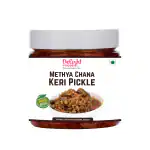 Delight Foods Maharashtrian Methya Keri Pickle 300g|Indian Preserve, Chutney, UppinKai, Chakna