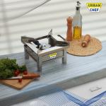 Urban Chef ISI certified Single Burner Bhatti Stainless Steel Manual Gas Stove (1 Burners)