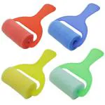 Lakeer Plain Foam Roller Brushes for Painting, Art and Craft Projects Sponge Painting Brushes Kids Painting Kits Early DIY Learning Include Foam Brushes - Set of 4