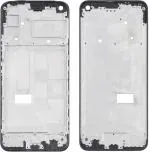 FRIENDZZWORLD White Housing Lcd Frame Bezel Plate Front Panel For Realme 7I