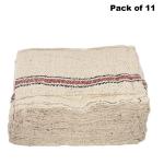 URBAN BUY Cotton floor Cleaning cloth Sweeping cloth Dusting cloth pocha & Multicolour, (Pack of 11)