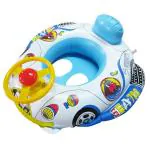 KATHUZZ Swimming Tube for Kids Baby Swimming Tube Safe Anti-flip Inflatable Swimming Floats for Kids Swimming Accessories for Kids Swimming Pool Tube Swimming Ring Baby Float Swimming Pool Accessories