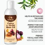 GoReady Onion Methi Hair Oil For Hair Growth And Hair Fall Control Hair Oil
