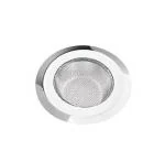 BHOJAL Stainless Steel Sink Strainer Kitchen Drain Basket Filter Stopper Drainer/Jali (4-inch/09 cm)