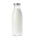 Essjay Transparent Glass Milk Bottle, 750 Ml