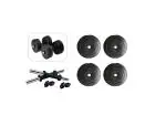BEACON INTERNATIONAL 20 KG ADJUSTABLE DUMBBELL SET, GYM AND FITNESS KIT(5KG X 4)