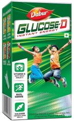 ARORA AYURVEDIC NATURE HERB STORE - Dabur Glucose-D Juicy & Tasty - 1 kg Powder (Carton) | Instant Energy Recharge with 99.4% Glucose | Vitamin D Boosts Immunity | Calcium Supports Bone Health