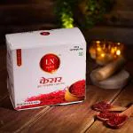 LN Gold Saffron 20 x 1g= 20g. Saffron/Kesar/Kesari, Keshar, Saffron Flakes, Kesar Long Threads. Pure Saffron anti-inflammatory, immune-boosting, cures thyroid, antioxidant-rich. Regularise periods in women with PCOS/PCOD (Pack of 20)